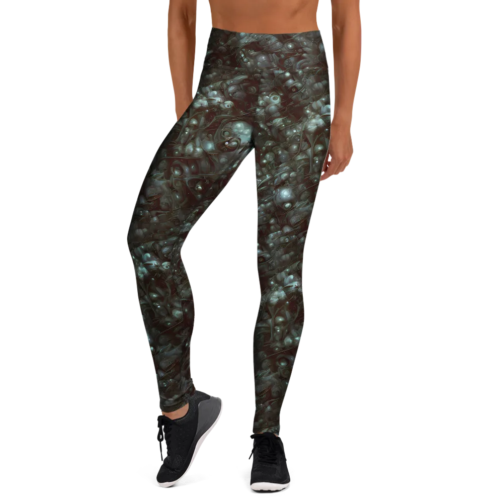 Tidal Relic on Yoga Leggings — Front