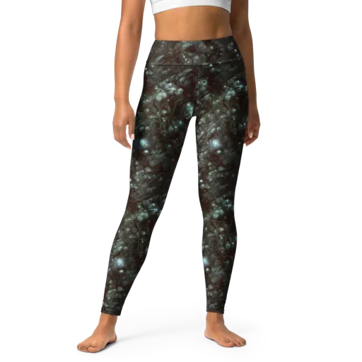 Tidal Relic on a Yoga Leggings