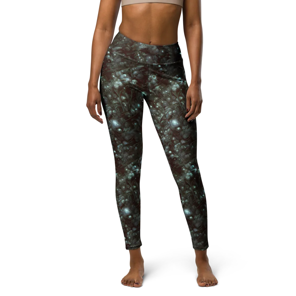 Tidal Relic on Yoga Leggings — Front
