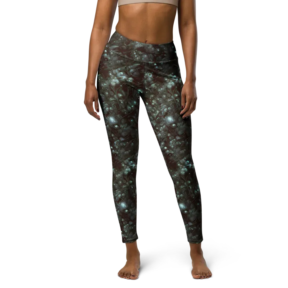 Tidal Relic on Yoga Leggings — Front