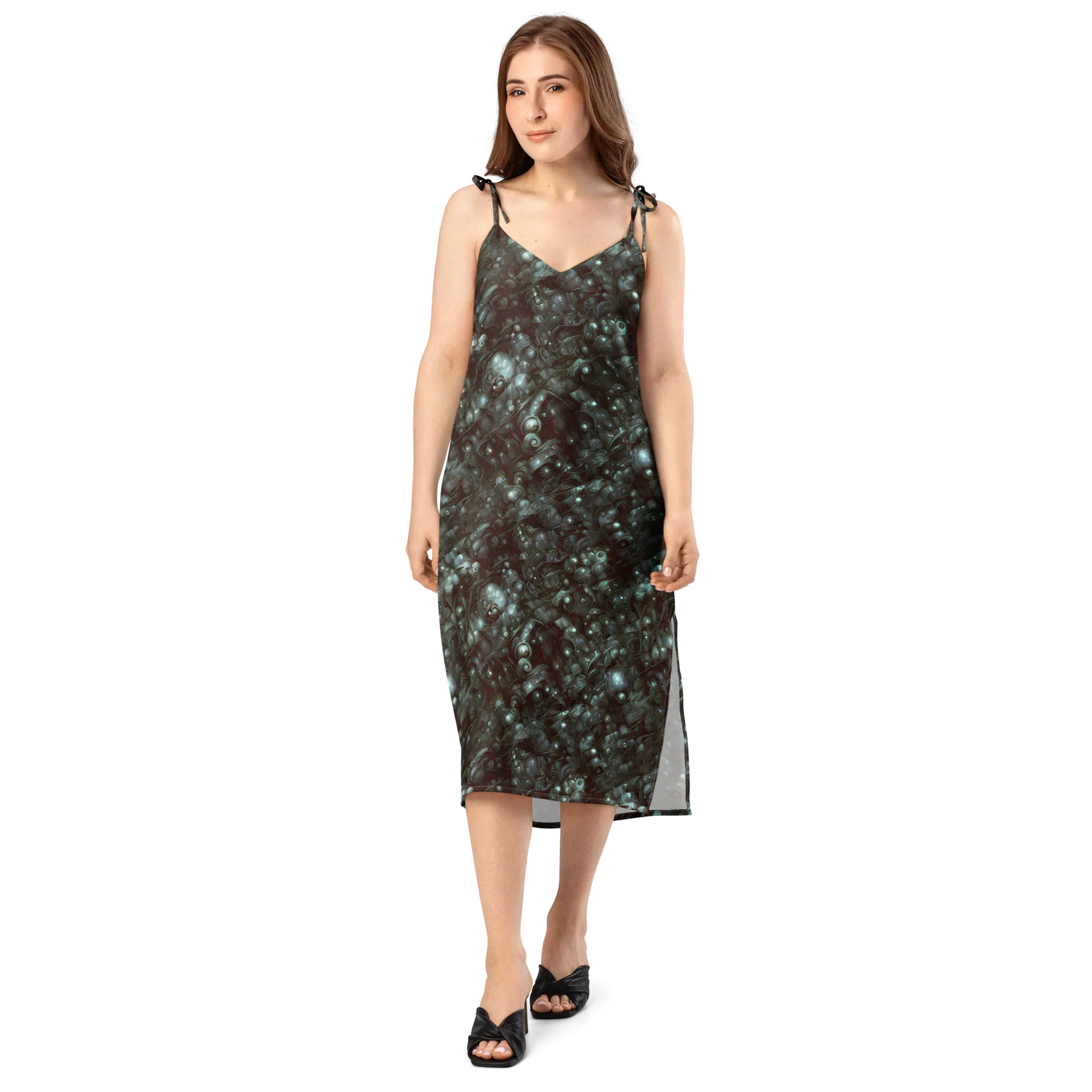 Tidal Relic on Slip Dress — Front