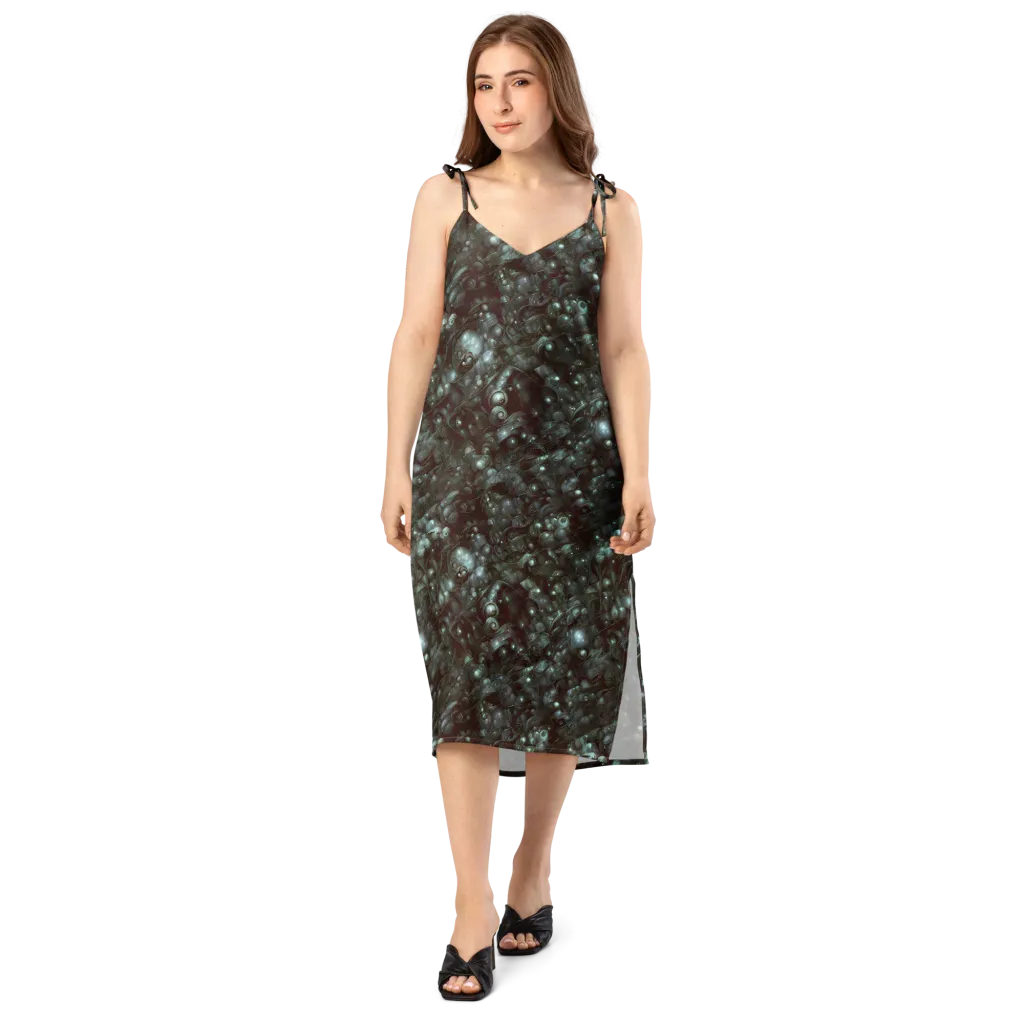 Tidal Relic on Slip Dress — Front