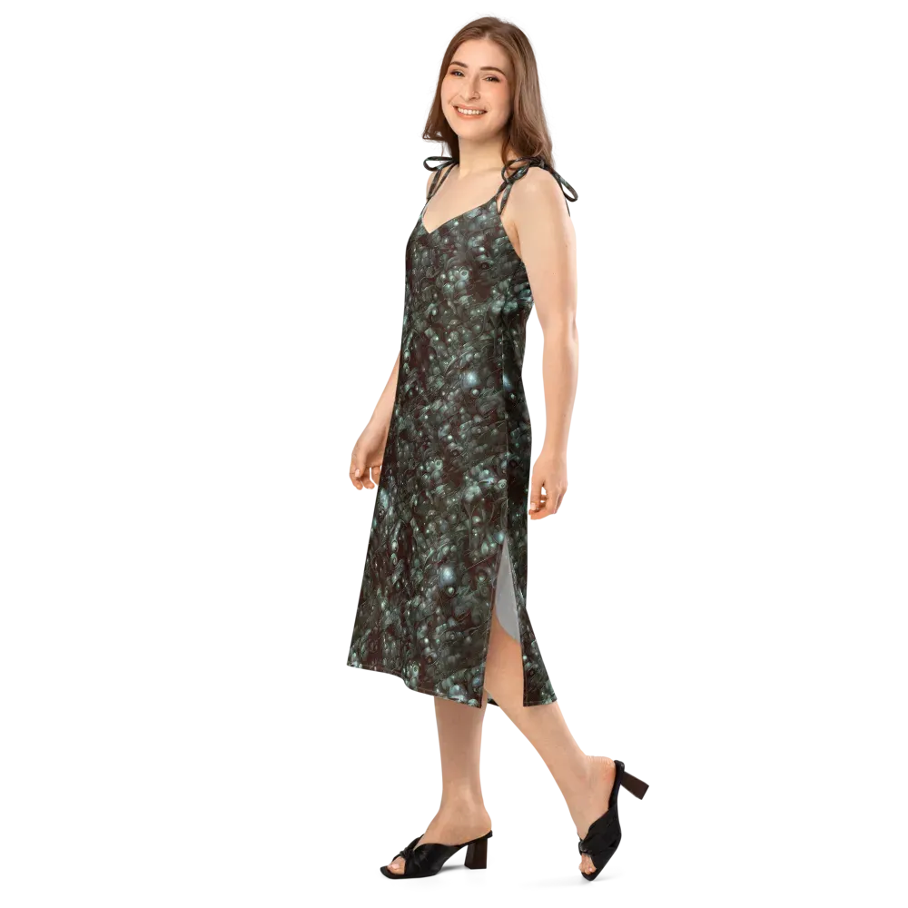 Tidal Relic on Slip Dress — Left Front