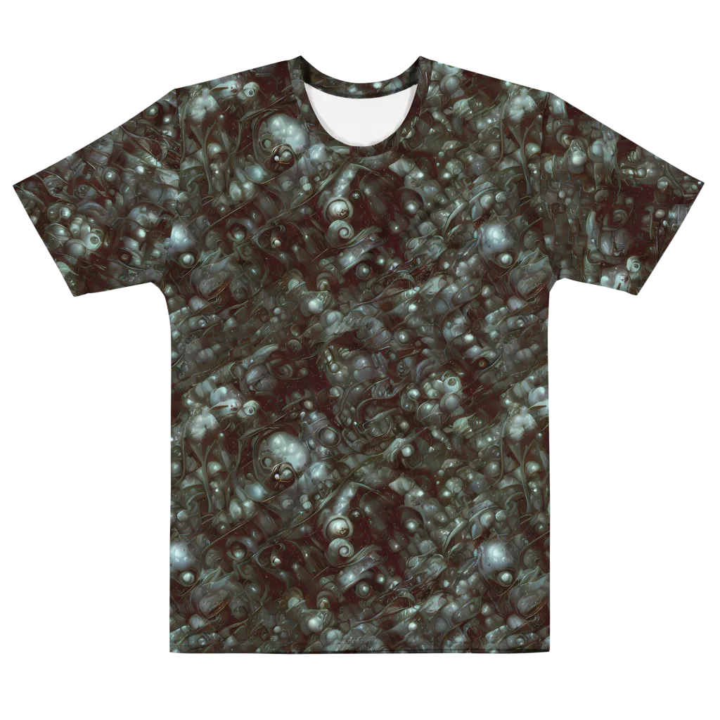 Tidal Relic on Men's Cotton Crew Neck T-Shirt — Front