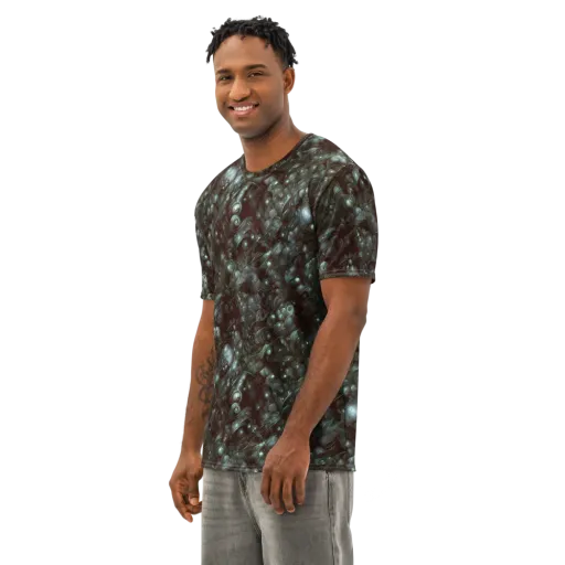 Tidal Relic on a Men's Cotton Crew Neck T-Shirt