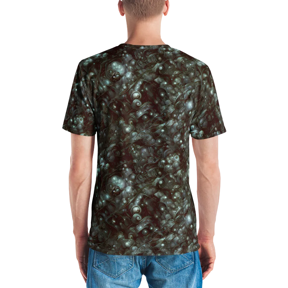 Tidal Relic on Men's Crew Neck T-Shirt — Back