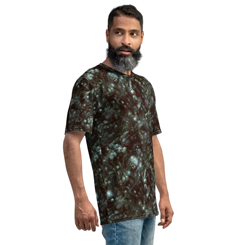 Tidal Relic on Men's Crew Neck T-Shirt — Right