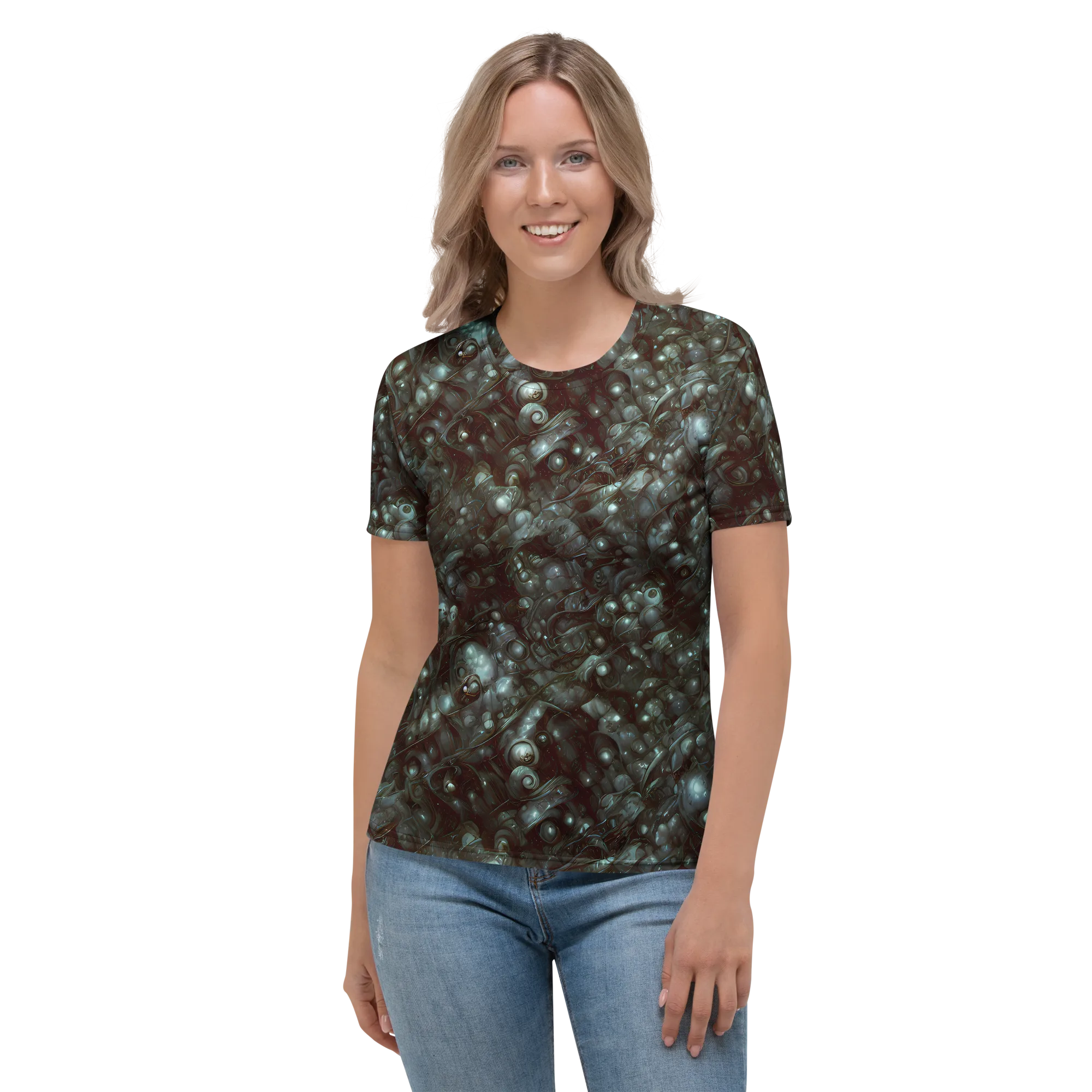 Tidal Relic on Women's Crew Neck T-Shirt — Front