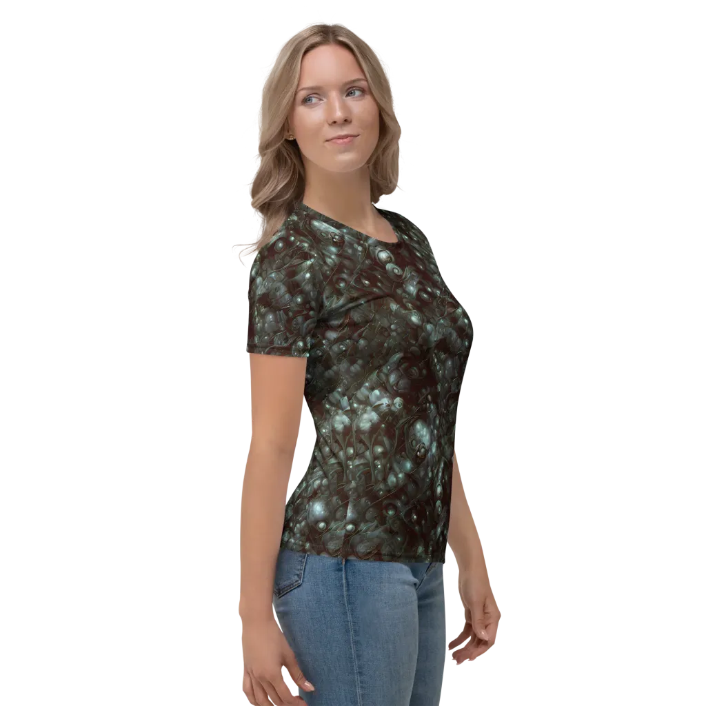 Tidal Relic on Women's Crew Neck T-Shirt — Right