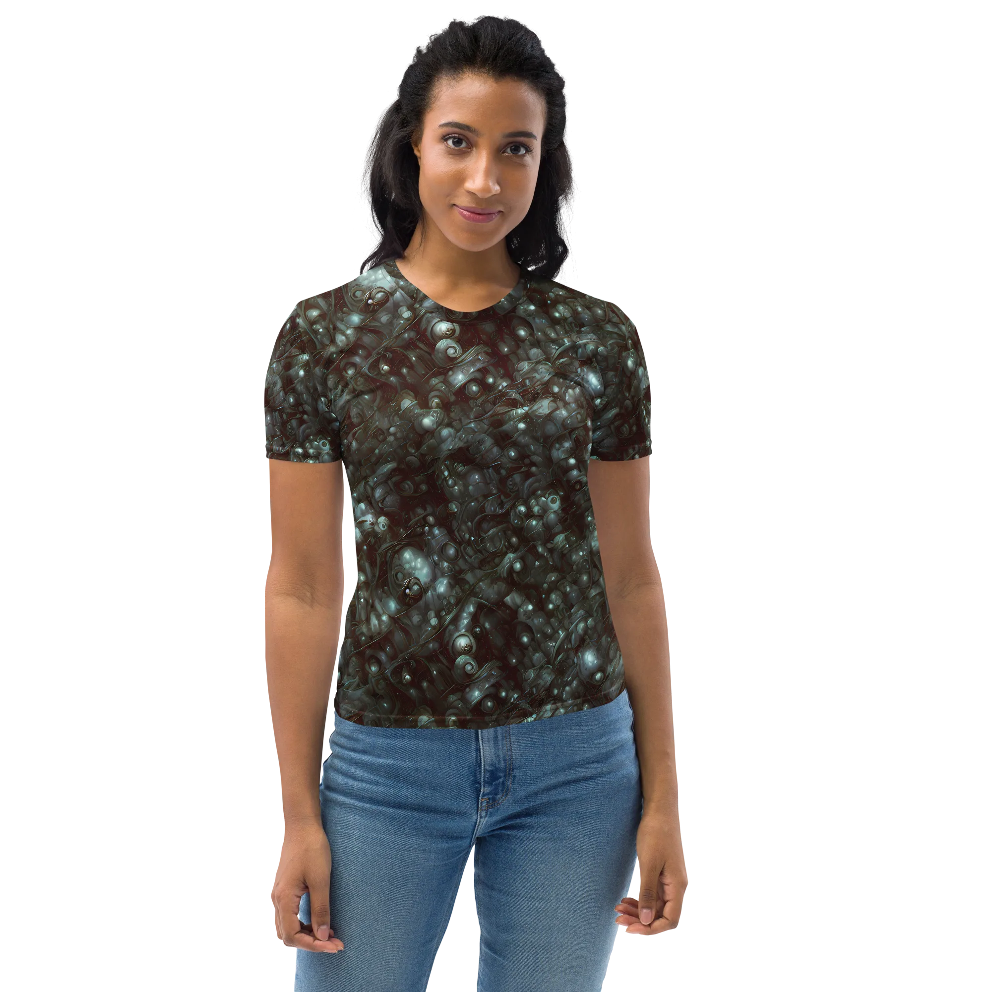 Tidal Relic on Women's Crew Neck T-Shirt — Front