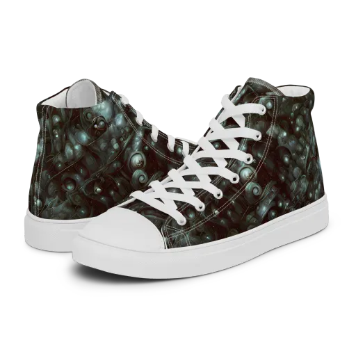 Tidal Relic on a Women's High Top Canvas Shoes