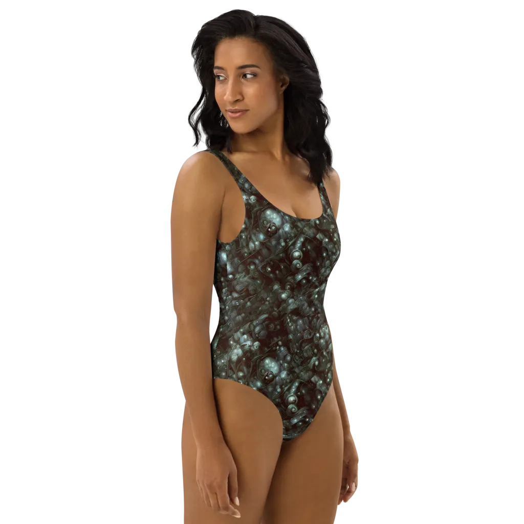 Tidal Relic on One-Piece Swimsuit — Right