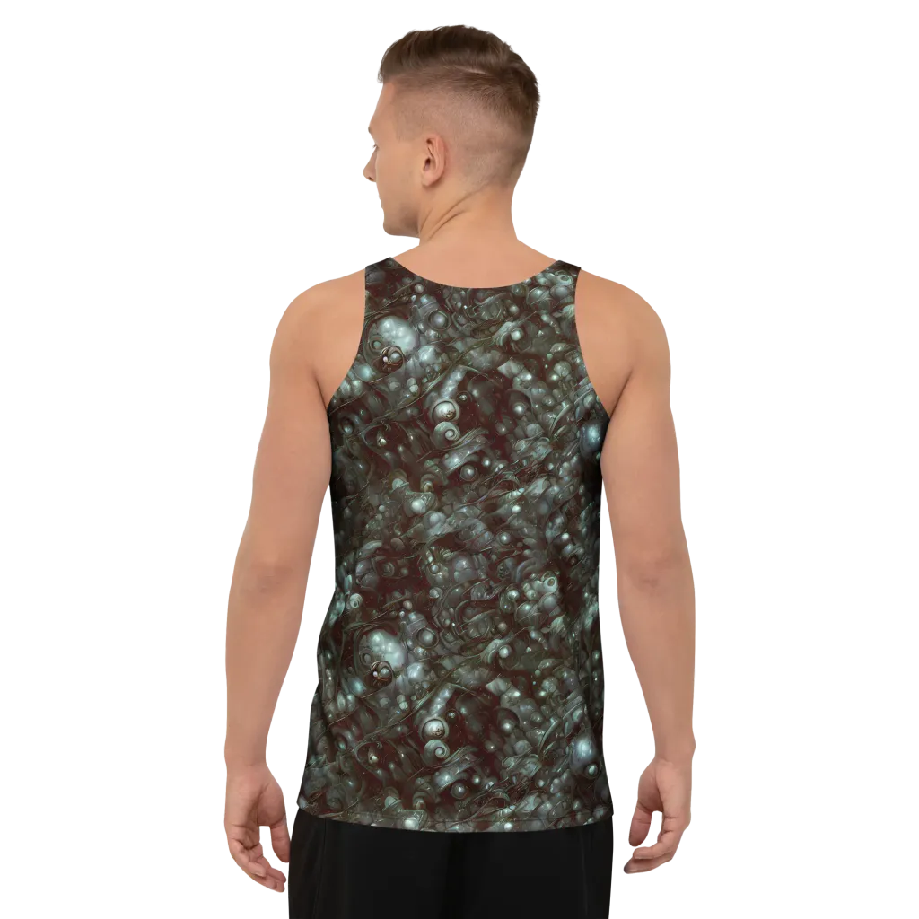 Tidal Relic on Men's Tank Top — Back