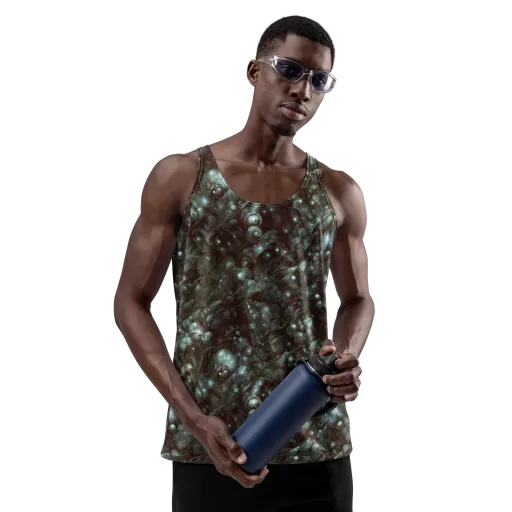 Tidal Relic on a Men's Tank Top