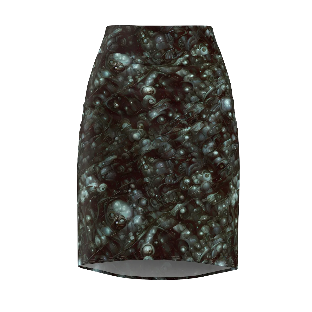 Tidal Relic on Pencil Skirt — Front