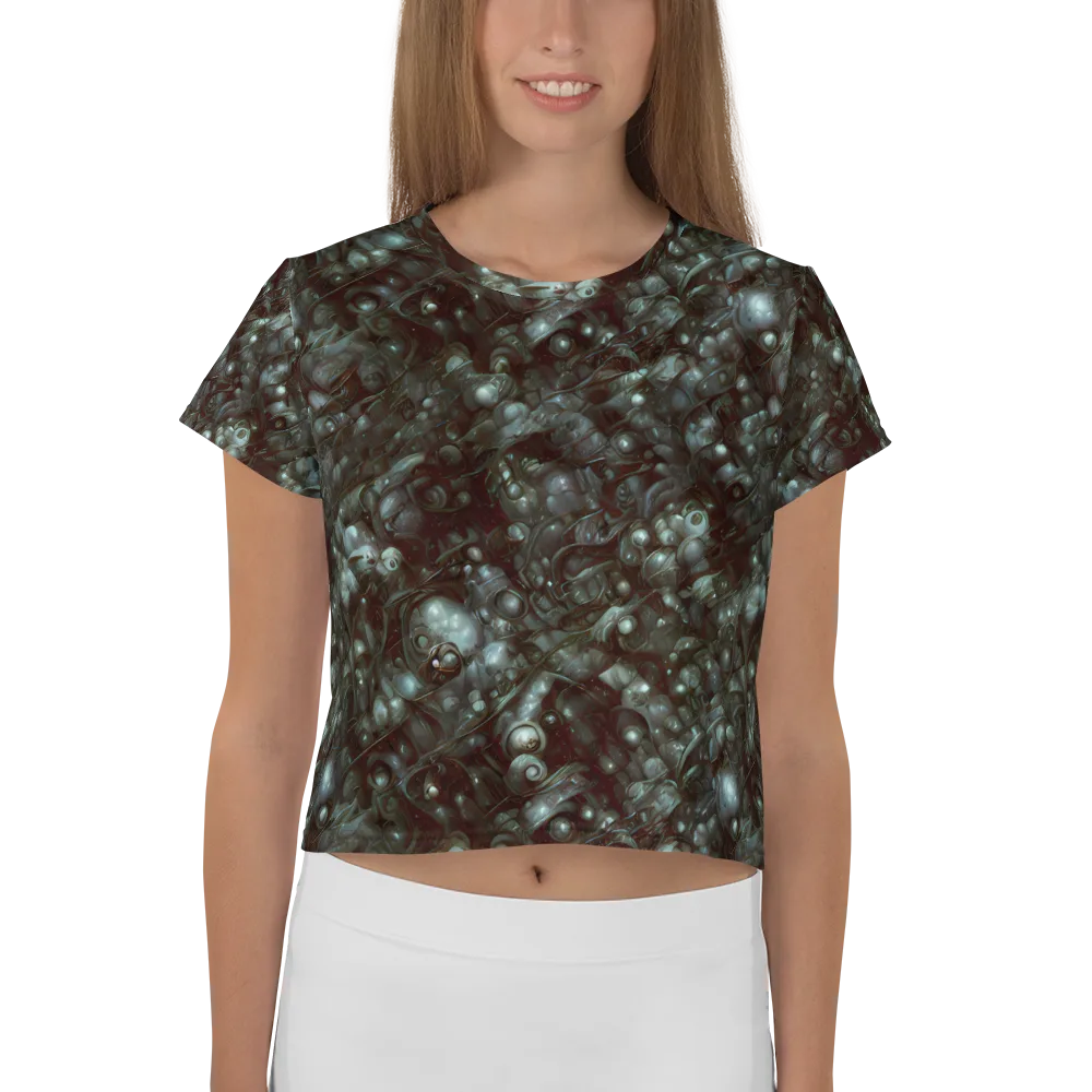 Tidal Relic on Crop Tee — Front