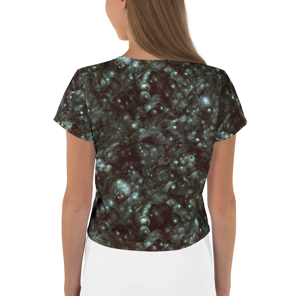 Tidal Relic on Crop Tee — Back