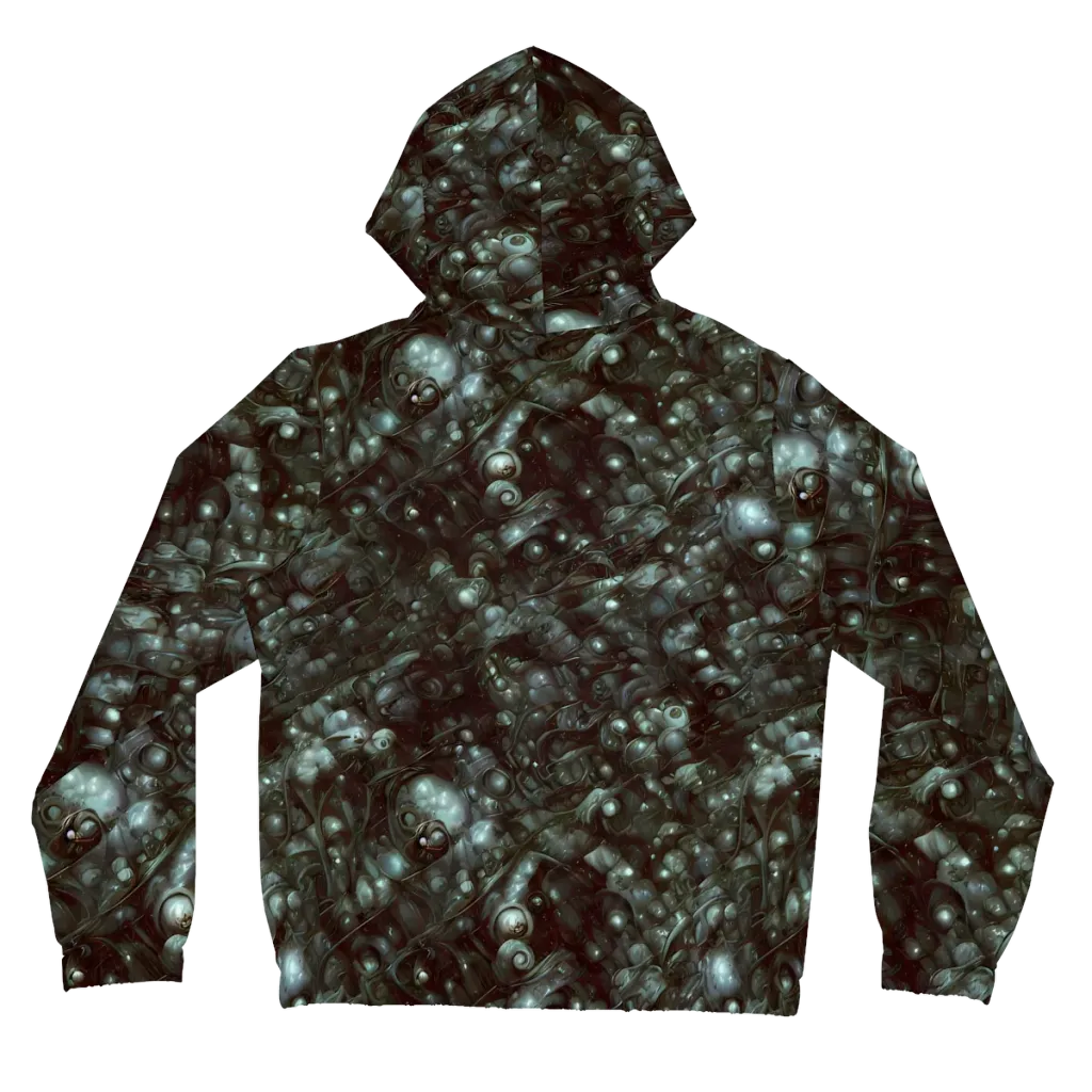 Tidal Relic on Women's Full-Zip Hoodie — Back
