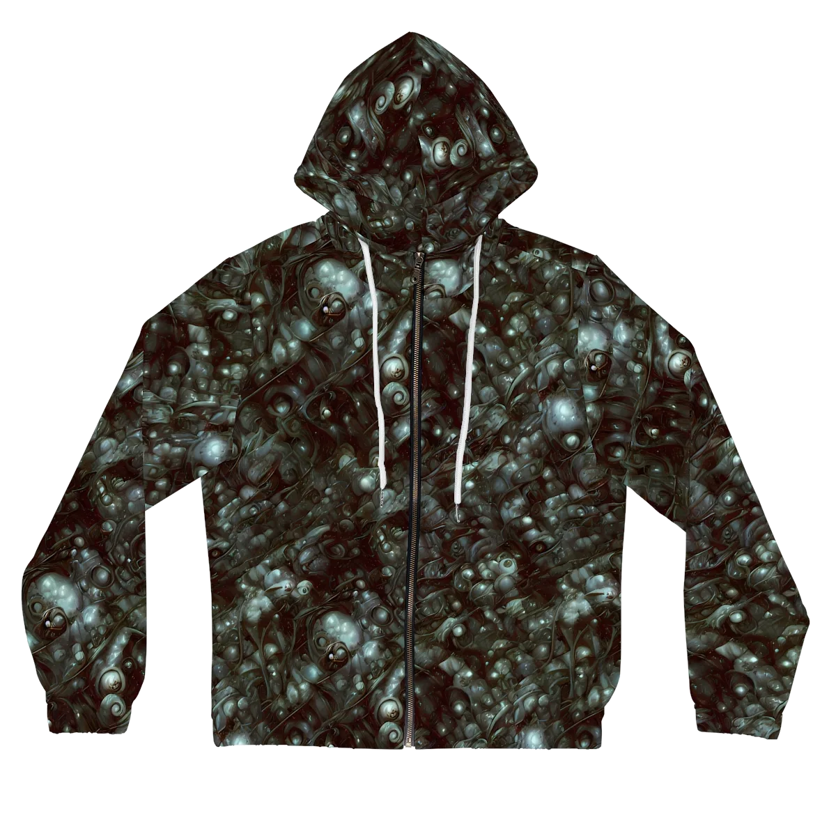 Tidal Relic on Women's Full-Zip Hoodie — Front