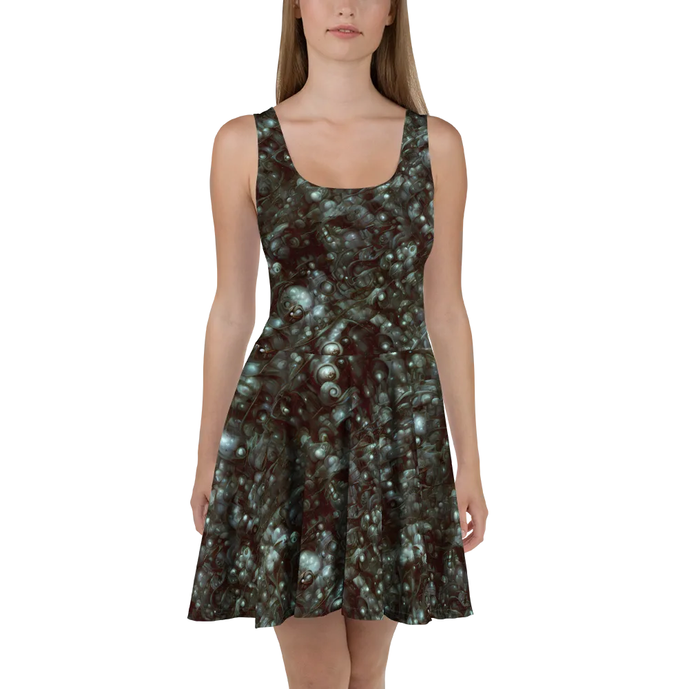 Tidal Relic on Skater Dress — Front