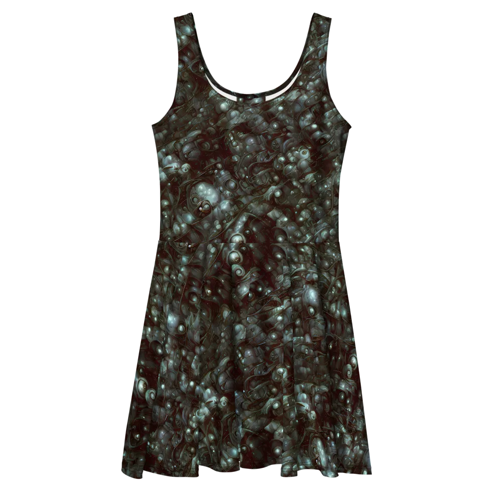 Tidal Relic on Skater Dress — Front