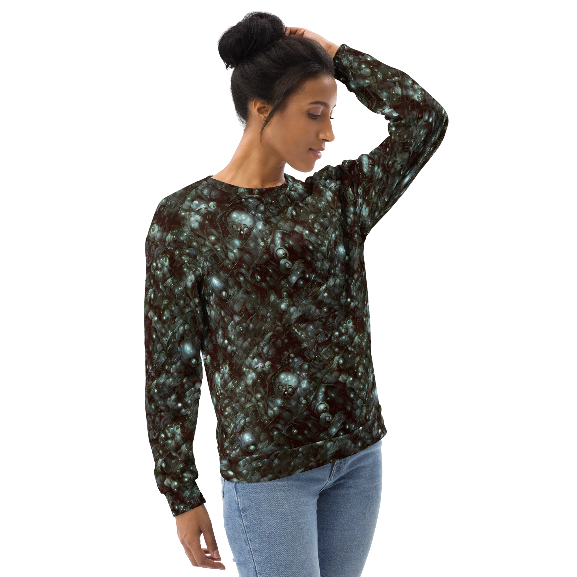 Tidal Relic on Sweatshirt — Right Front