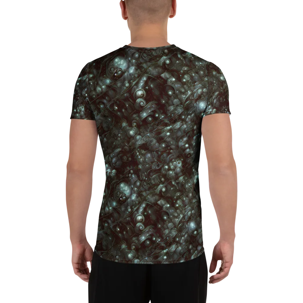 Tidal Relic on Men's Athletic T-Shirt — Back