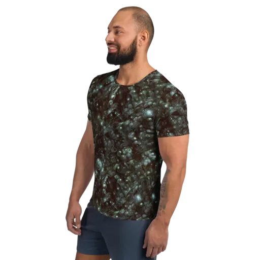 Tidal Relic on a Men's Athletic T-Shirt