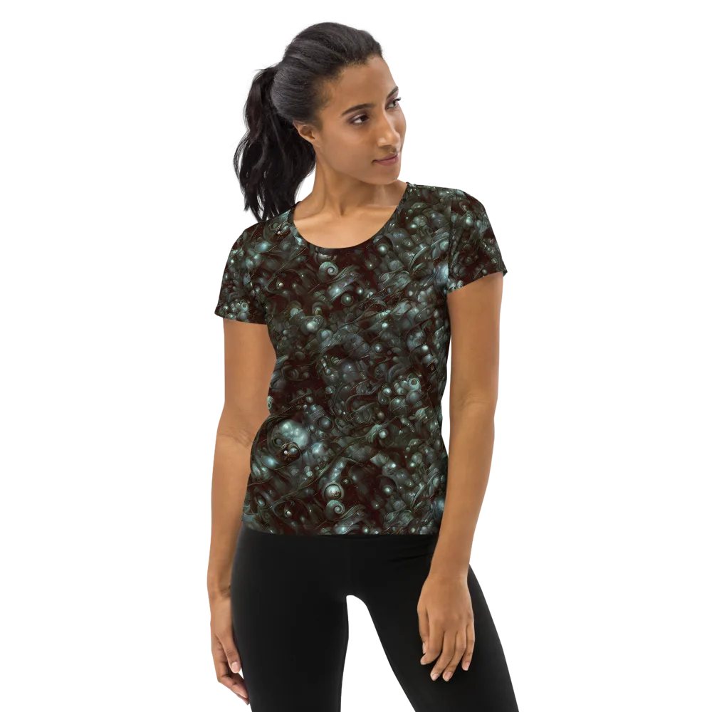 Tidal Relic on Women's Athletic T-Shirt — Front