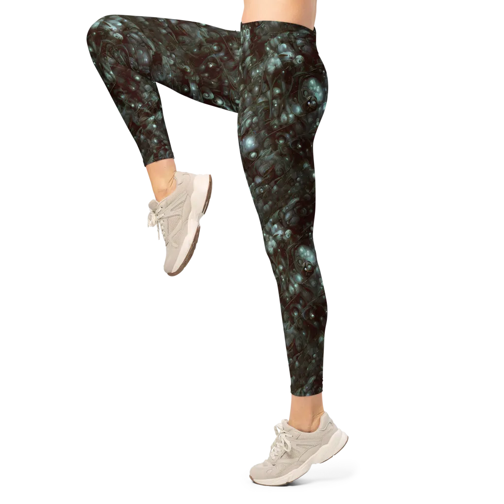 Tidal Relic on Leggings — Left