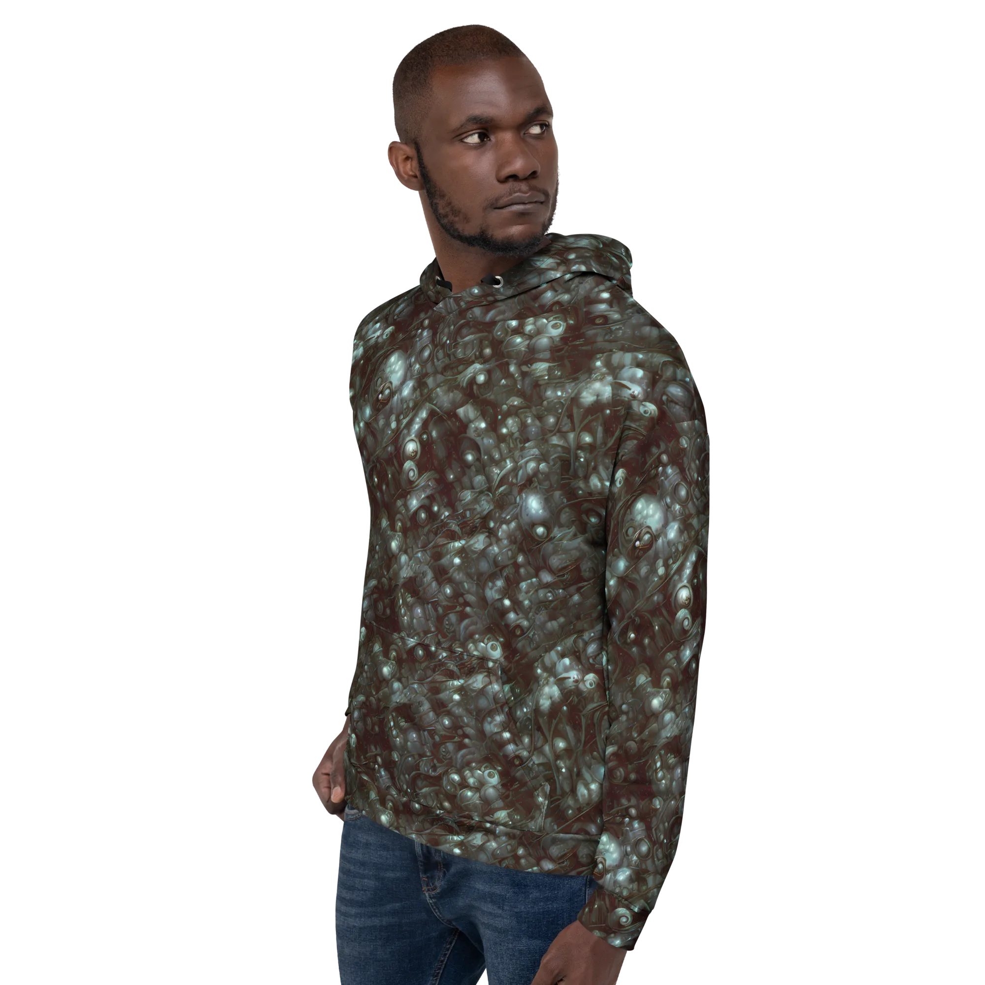 Tidal Relic on Hoodie — Left