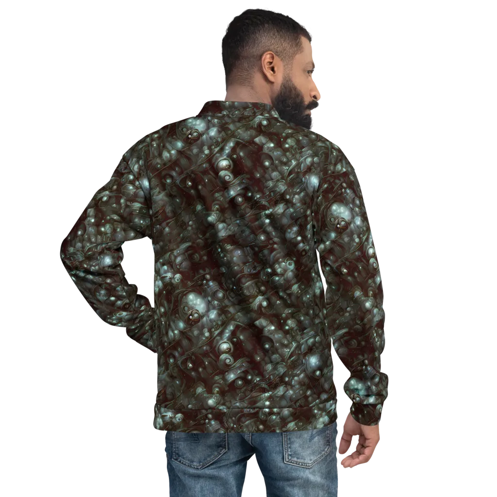 Tidal Relic on Bomber Jacket — Back