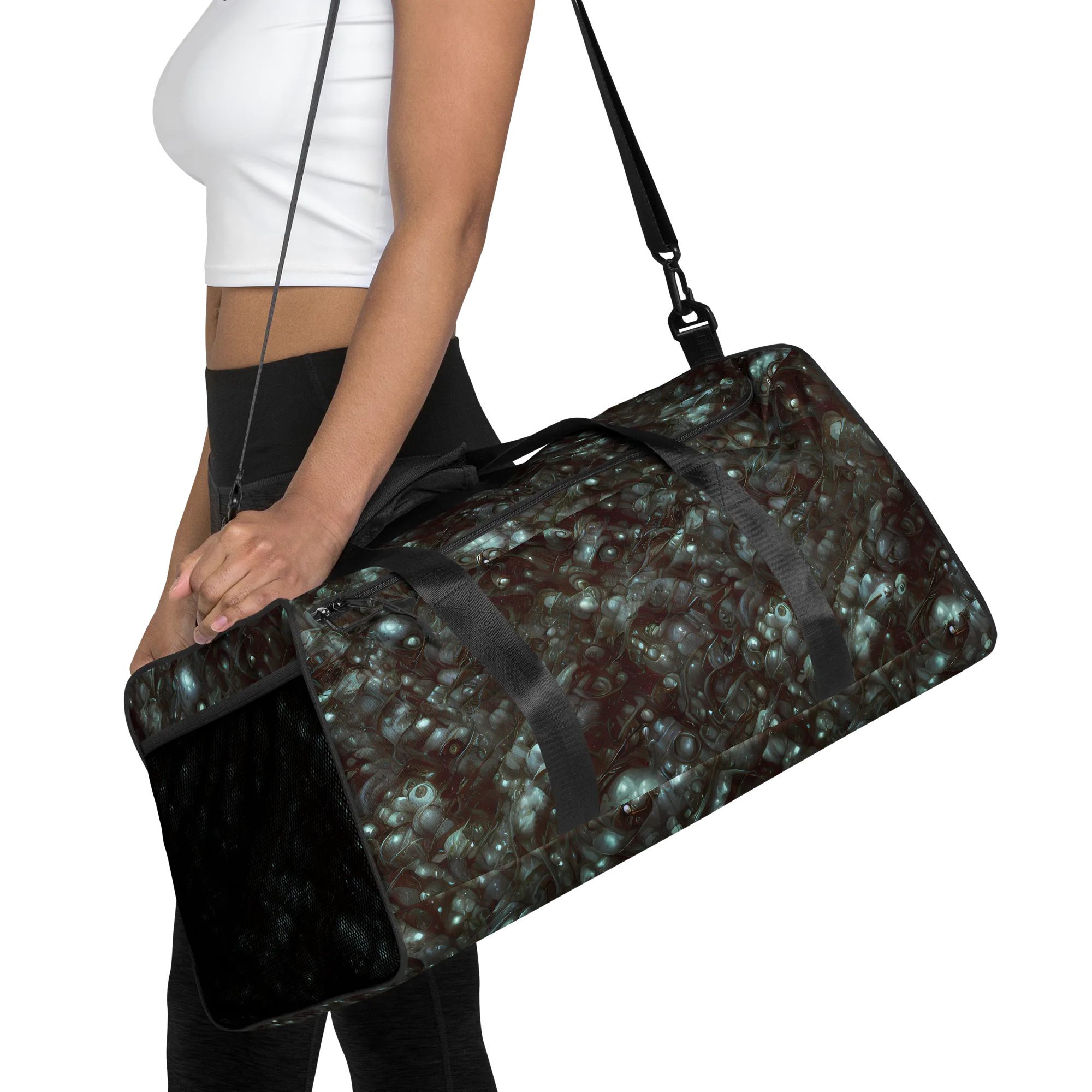 Tidal Relic on Duffle Bag — Front