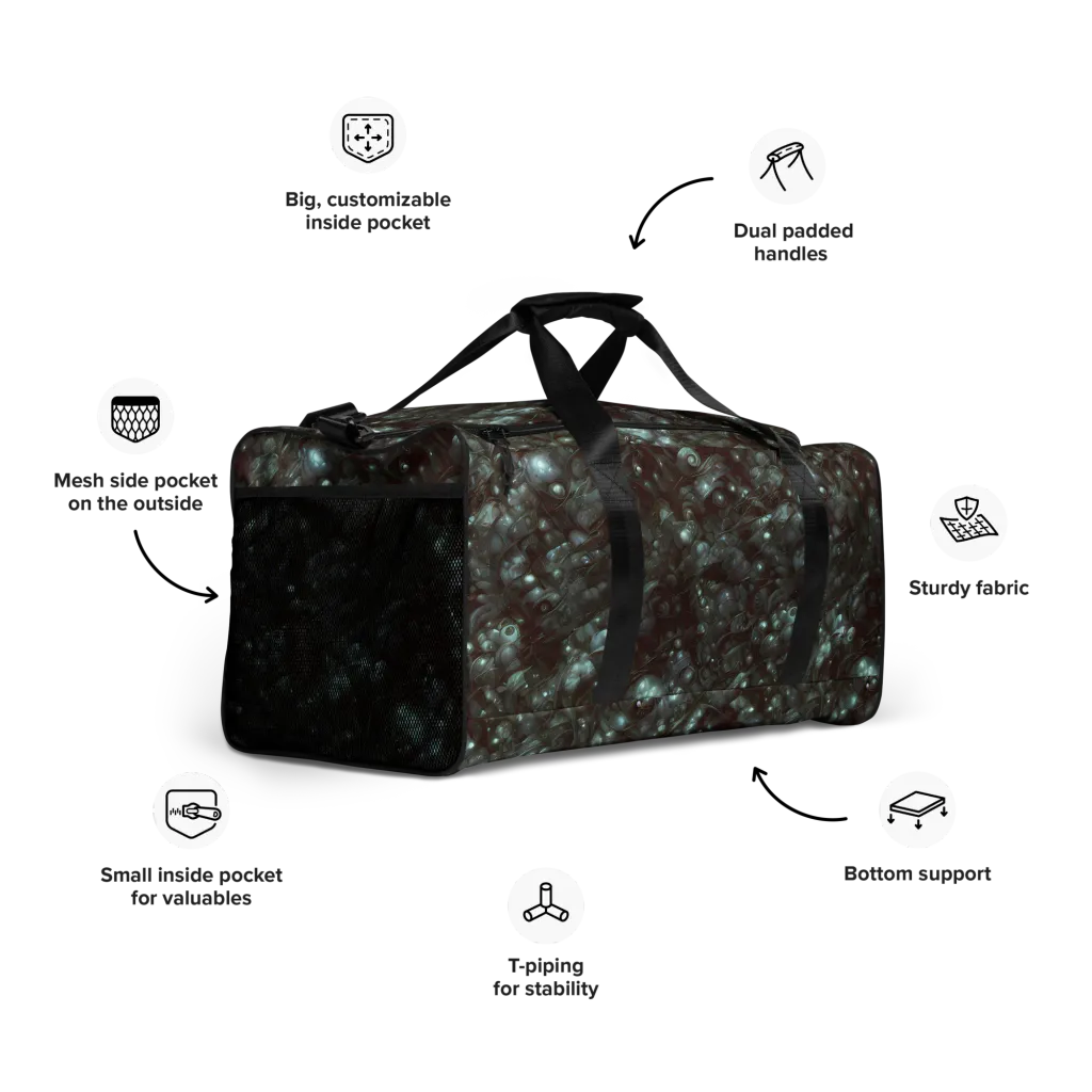 Tidal Relic on Duffle Bag — Right Front