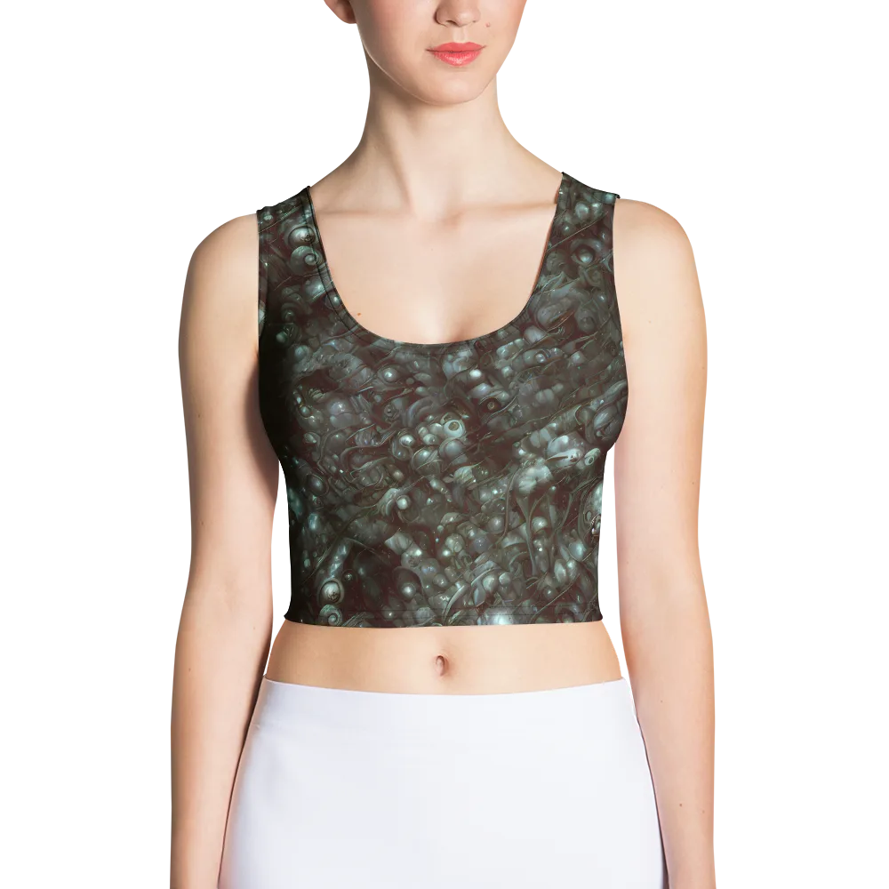 Tidal Relic on Crop Top — Front