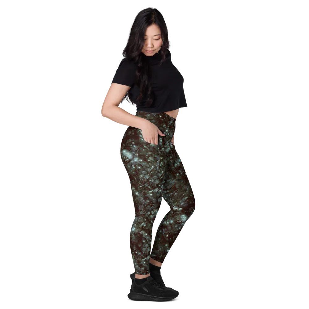 Tidal Relic on Leggings with Pockets — Right
