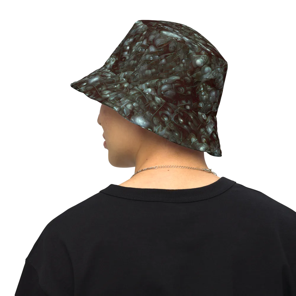 Tidal Relic on Reversible Bucket Hat — Back Inside