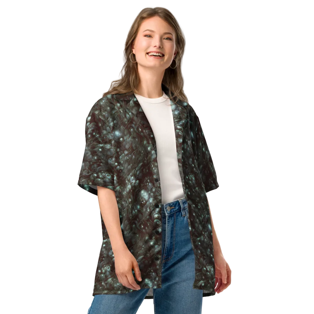 Tidal Relic on Button Shirt — Front