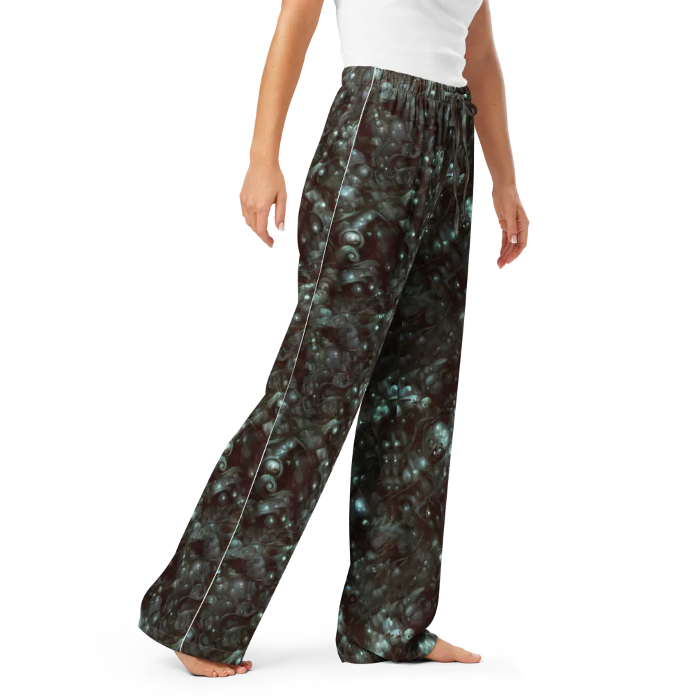 Tidal Relic on Women's Pajama Pants — Right Front