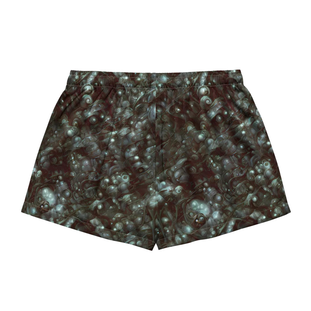 Tidal Relic on Women's Pajama Shorts — Back