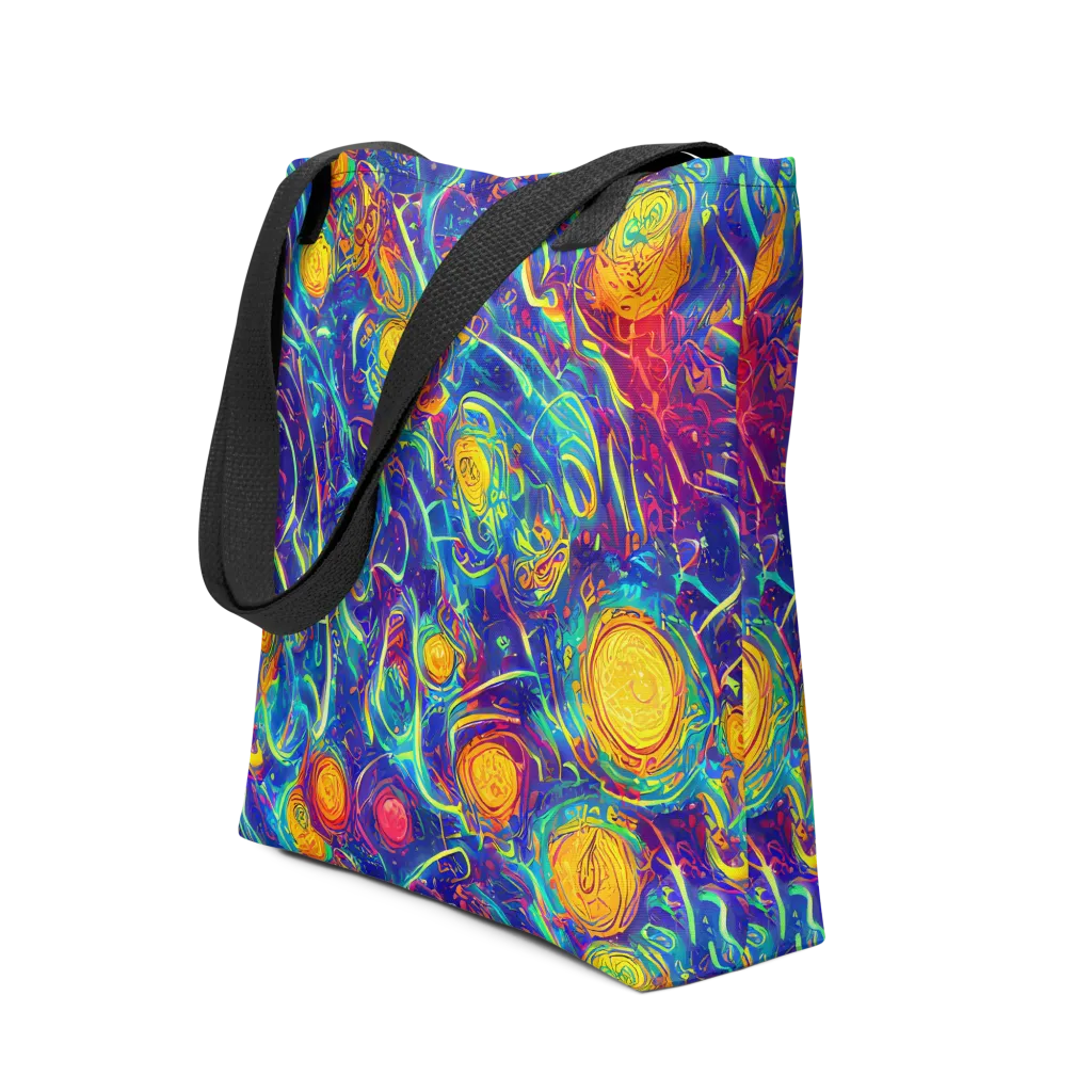 Cosmic Marigold on Tote Bag — Front