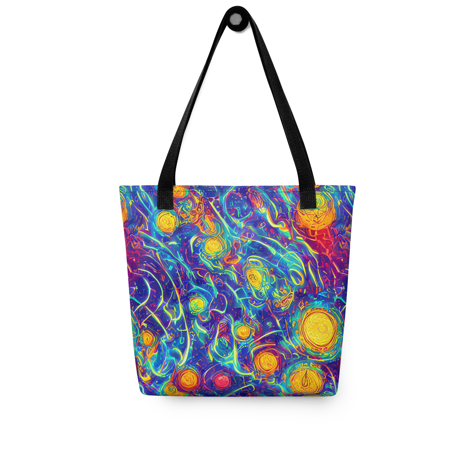 Cosmic Marigold on Tote Bag — Front