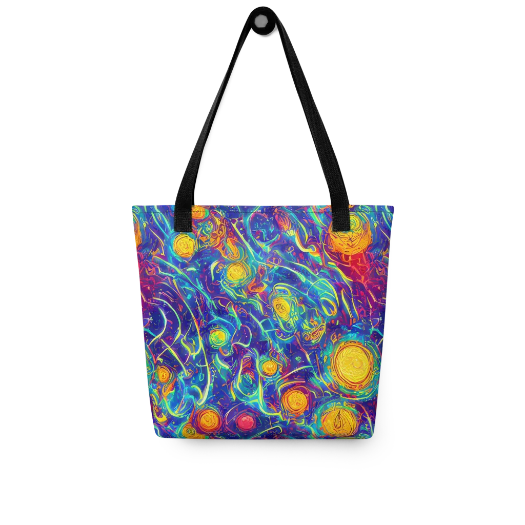 Cosmic Marigold on Tote Bag — Front