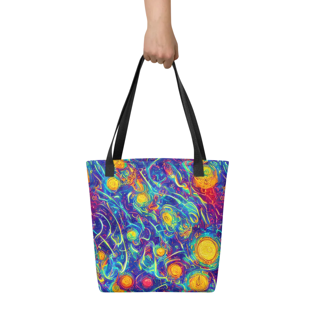 Cosmic Marigold on Tote Bag — Front