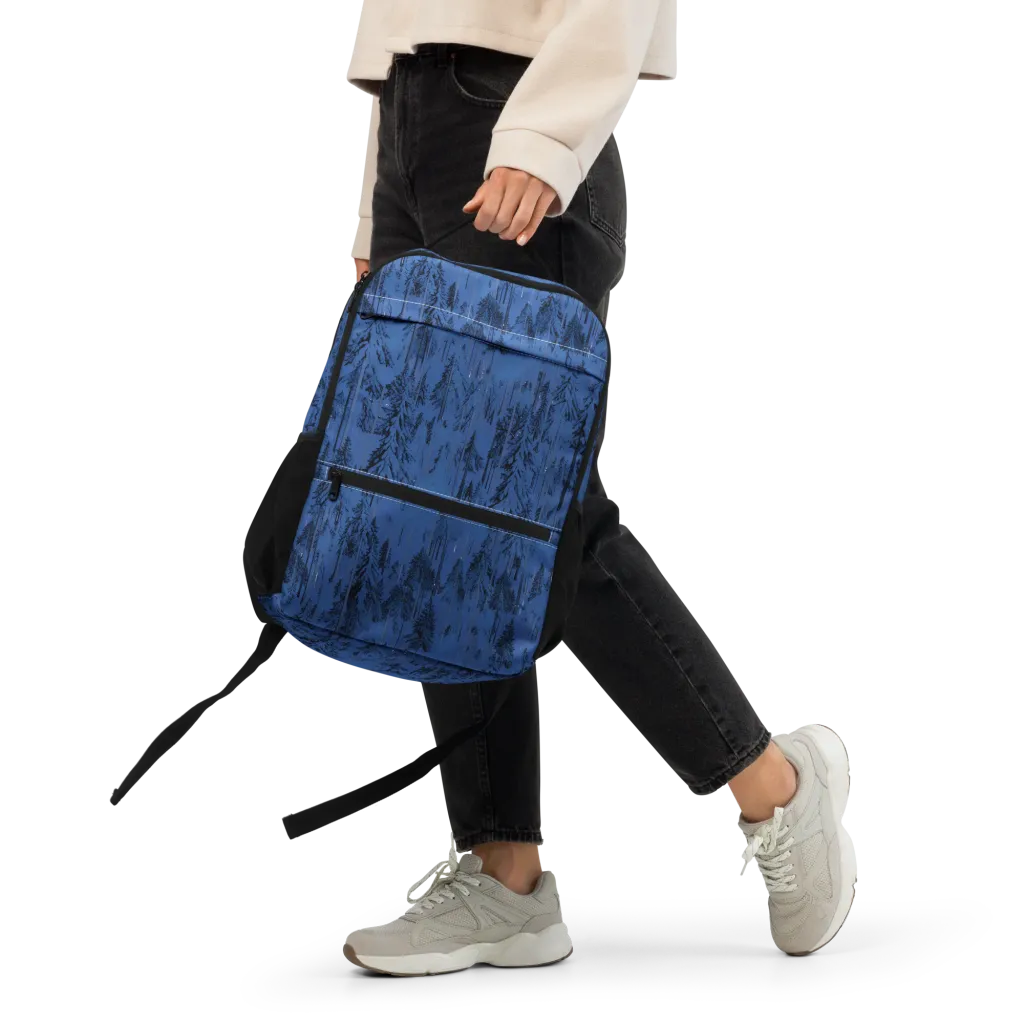 Bluewood Nocturne on Utility Backpack — Front