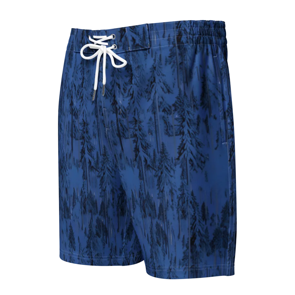 Bluewood Nocturne on Men's Board Shorts — Front