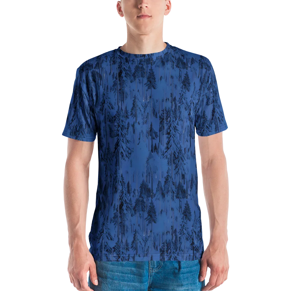 Bluewood Nocturne on Men's Crew Neck T-Shirt — Front