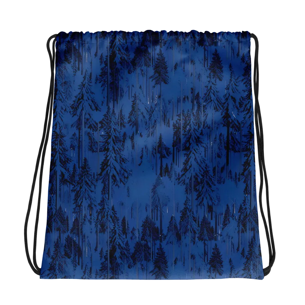 Bluewood Nocturne on Drawstring Bag — Photo