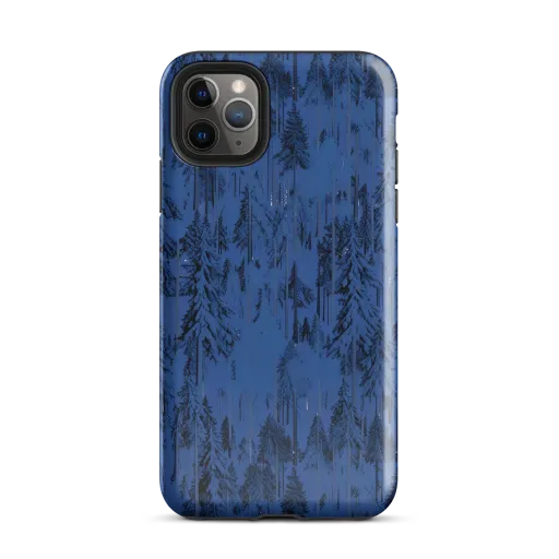 Bluewood Nocturne on a Tough Case for iPhone®