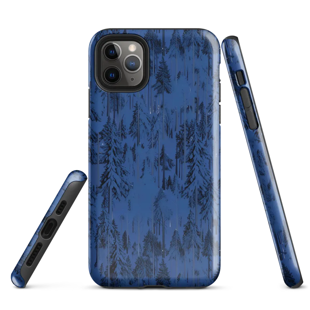 Bluewood Nocturne on Tough Case for iPhone® — Front